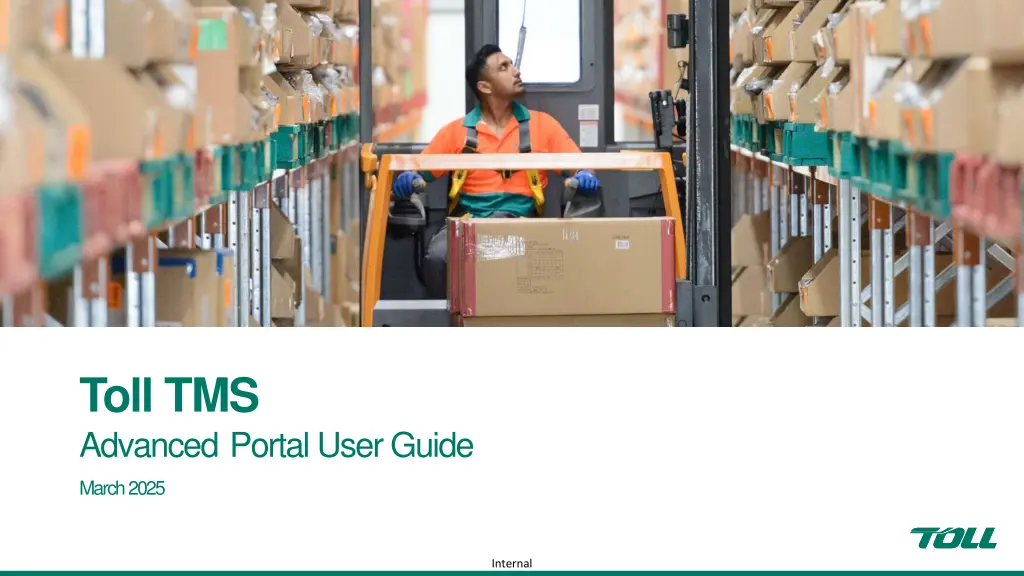 toll tms advanced portal user guide