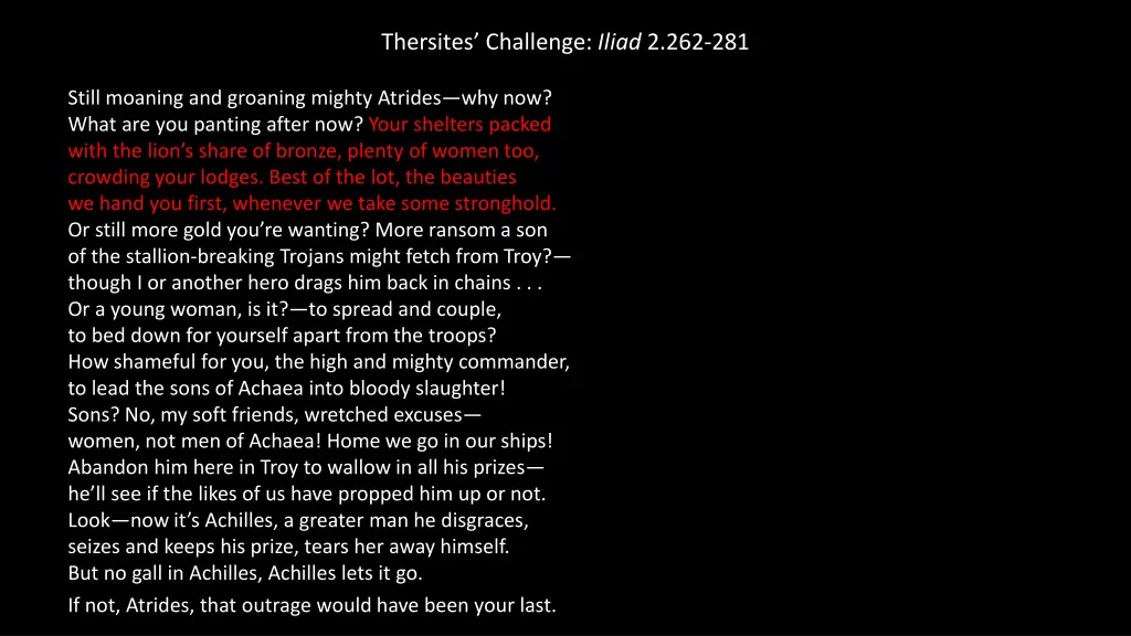 thersites challenge iliad 2 262 281 2