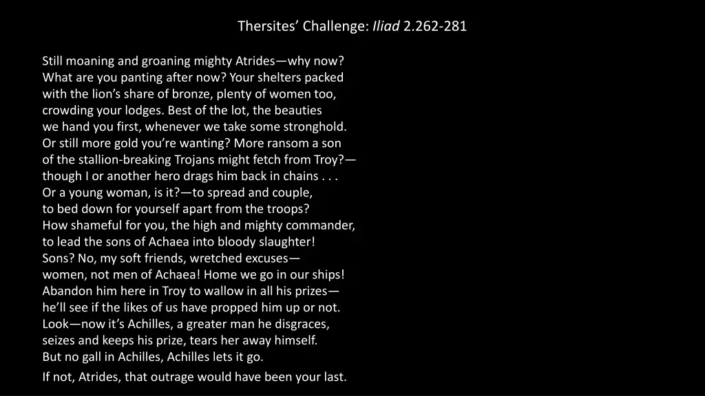 thersites challenge iliad 2 262 281