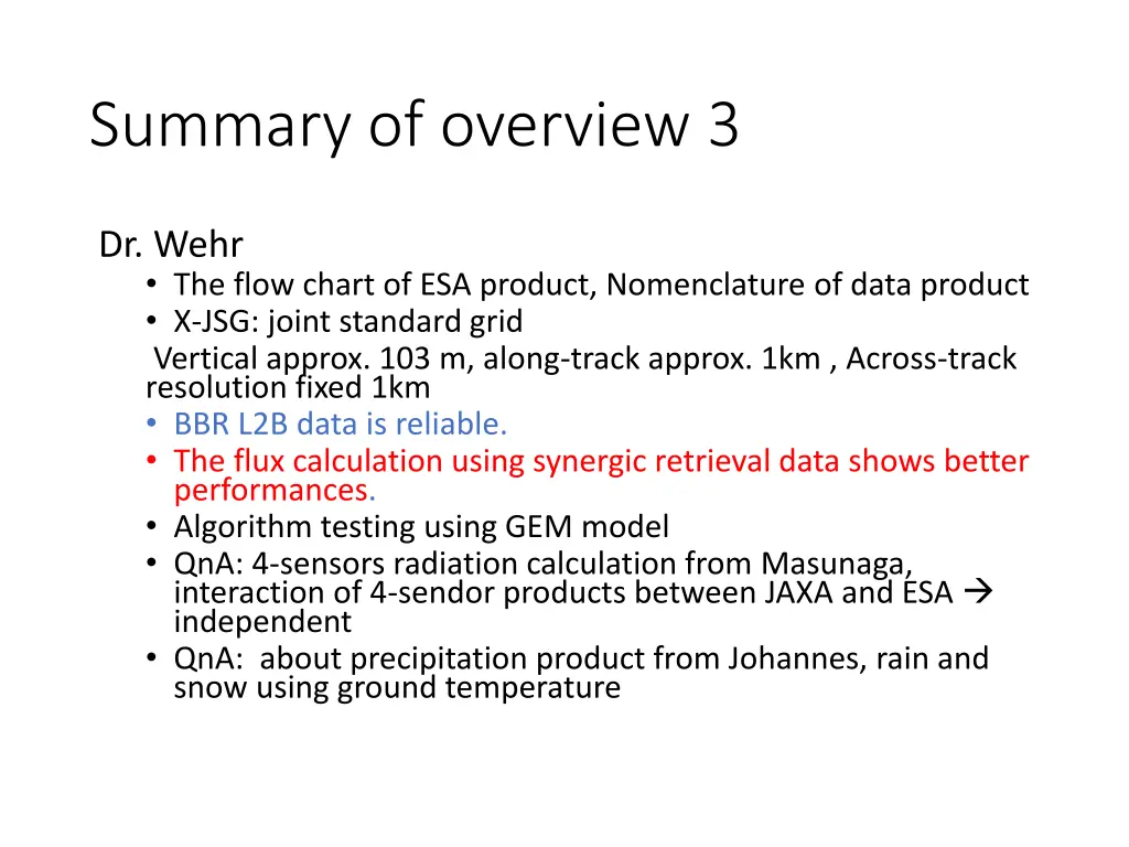 summary of overview 3
