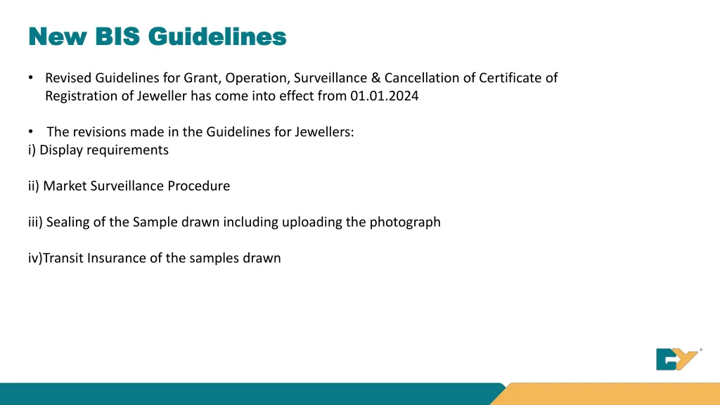 new bis guidelines new bis guidelines