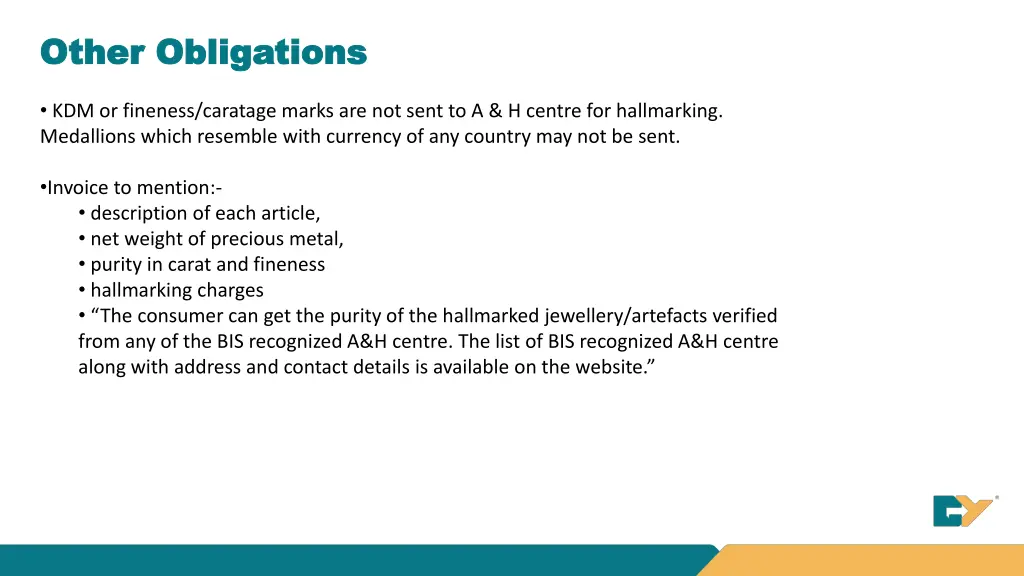 other obligations other obligations