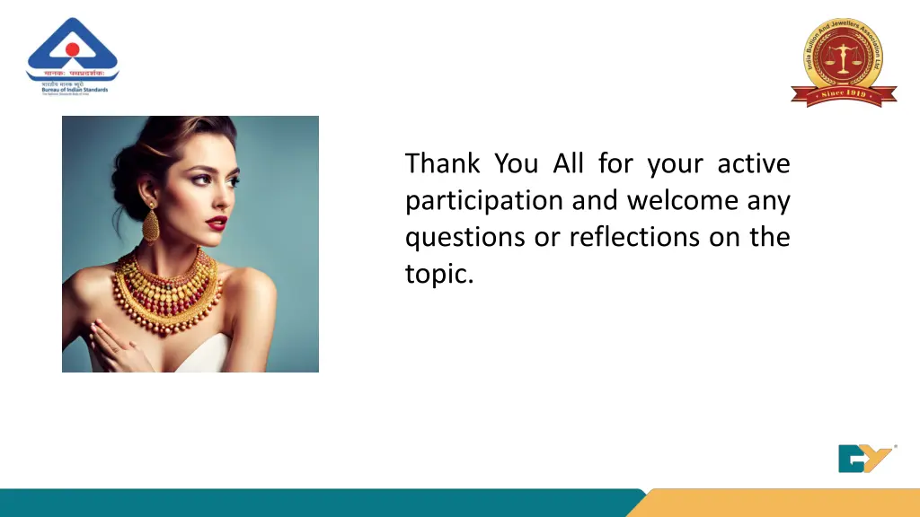 thank you all for your active participation