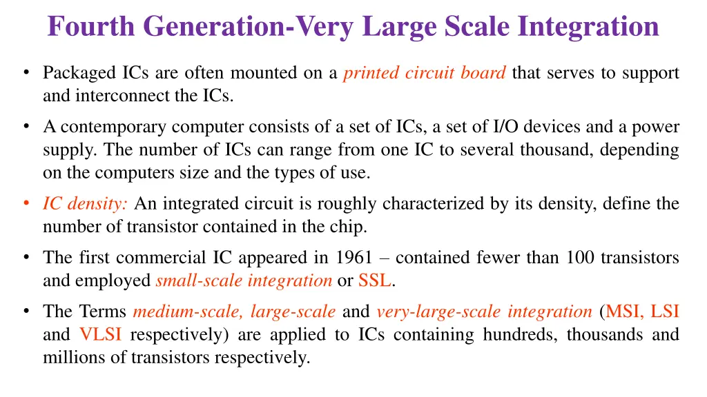fourth generation very large scale integration 1