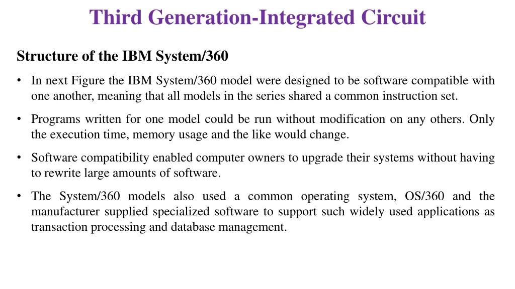third generation integrated circuit 1