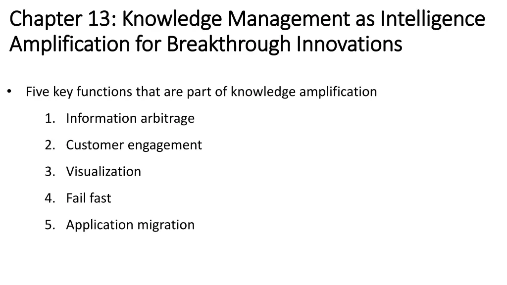 chapter 13 knowledge management as intelligence 4