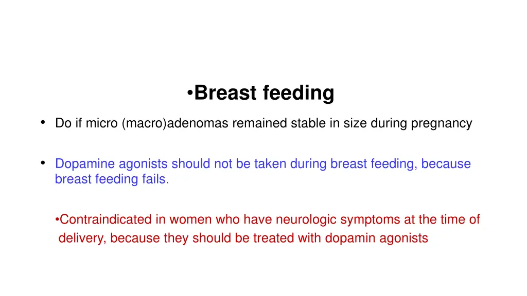 breast feeding