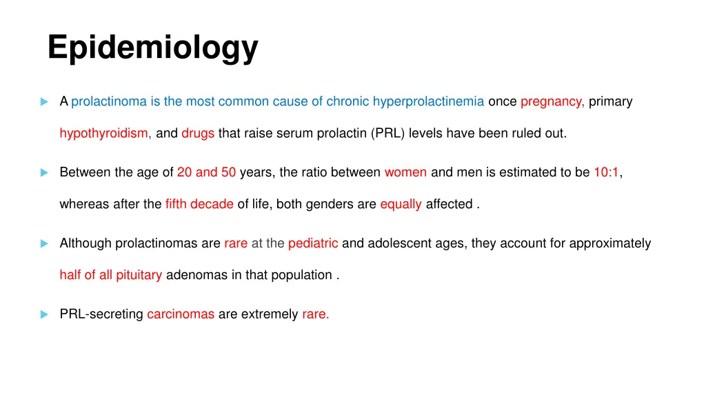 epidemiology