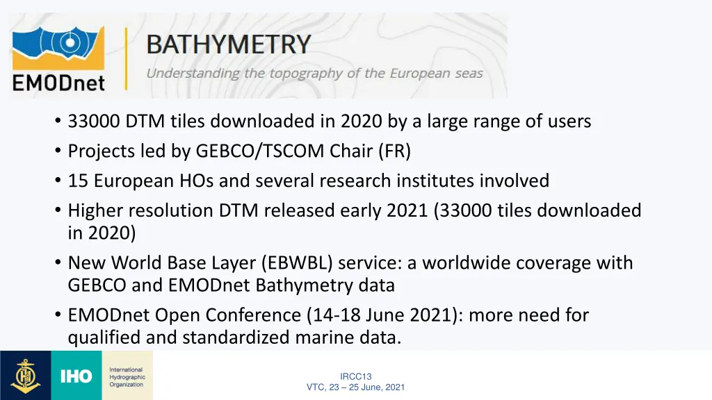 33000 dtm tiles downloaded in 2020 by a large