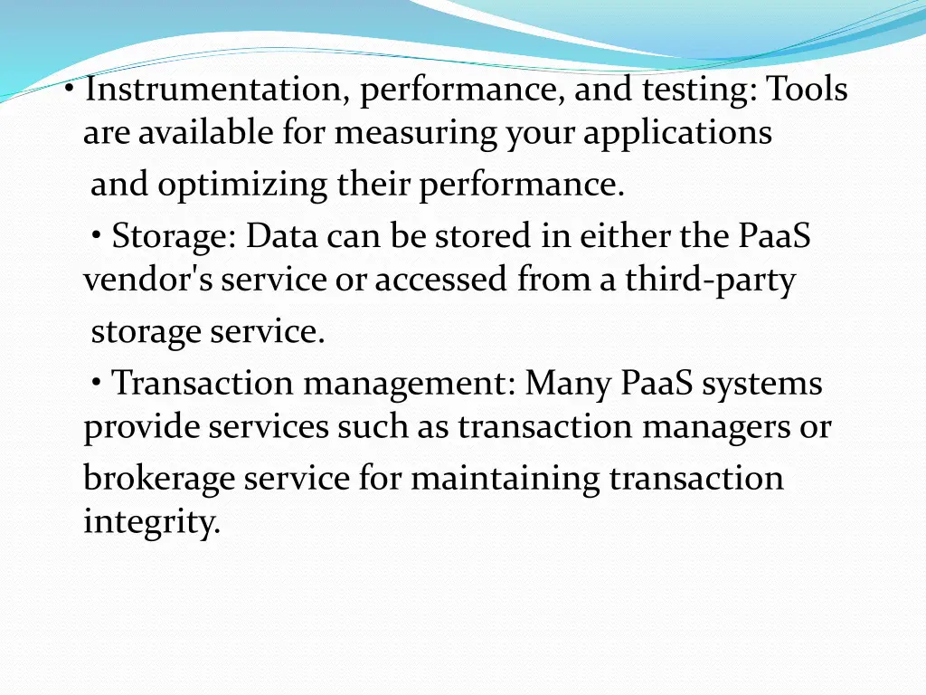 instrumentation performance and testing tools