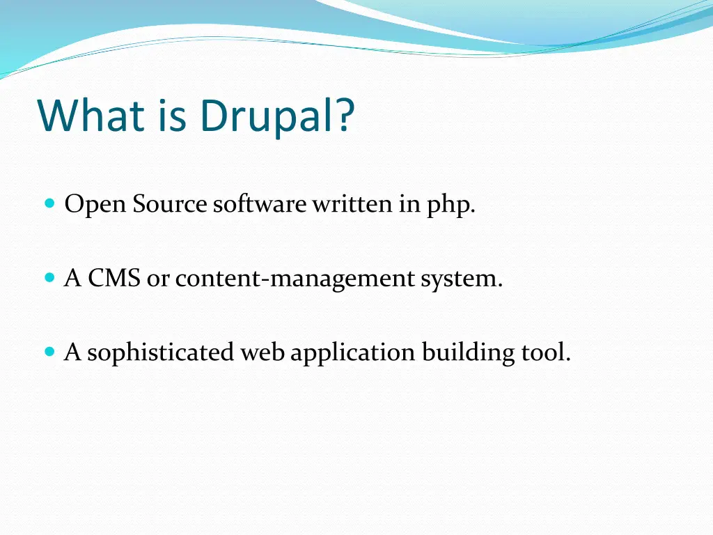 what is drupal