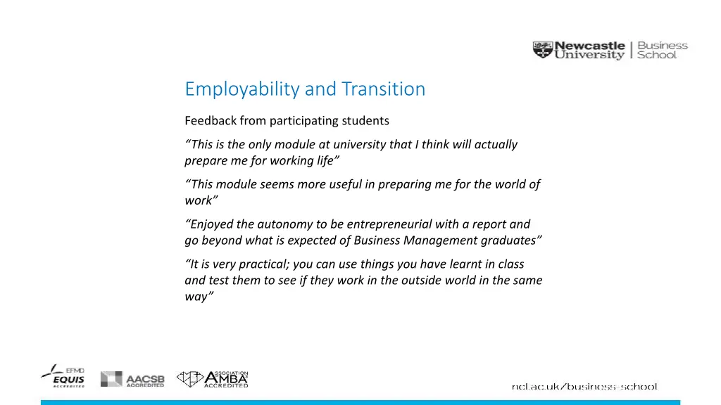 employability and transition