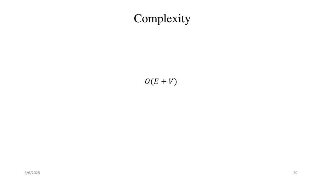 complexity