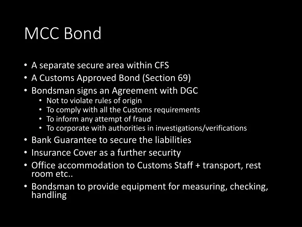 mcc bond