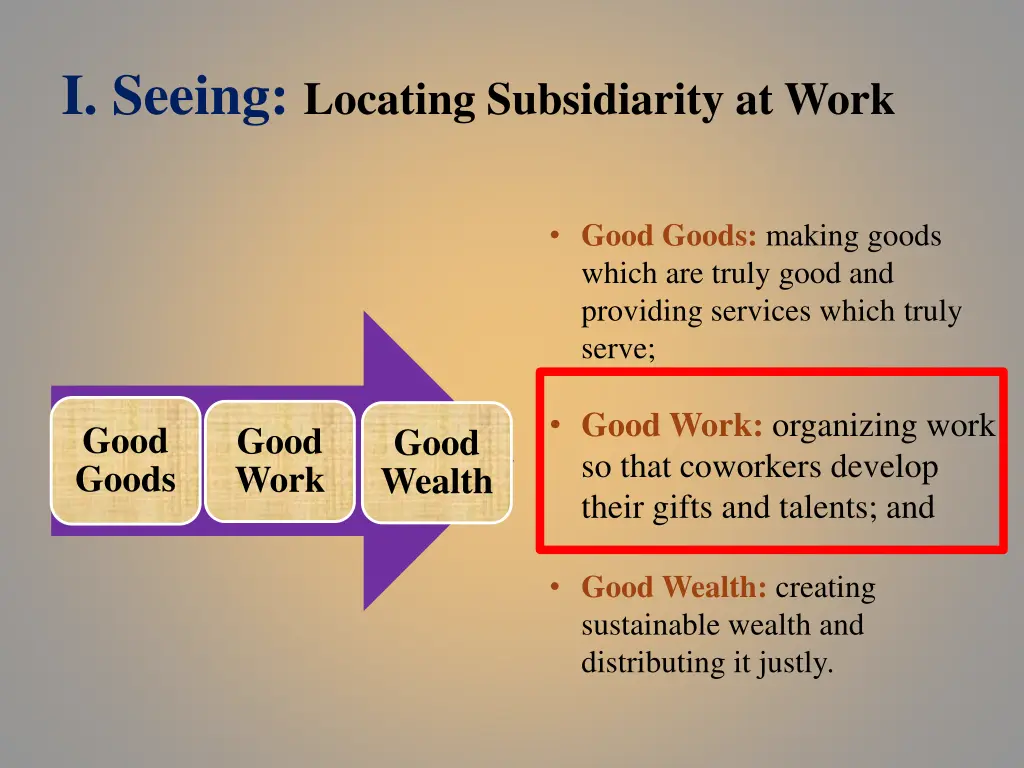 i seeing locating subsidiarity at work