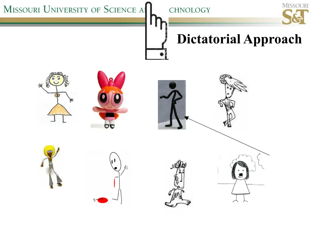 dictatorial approach
