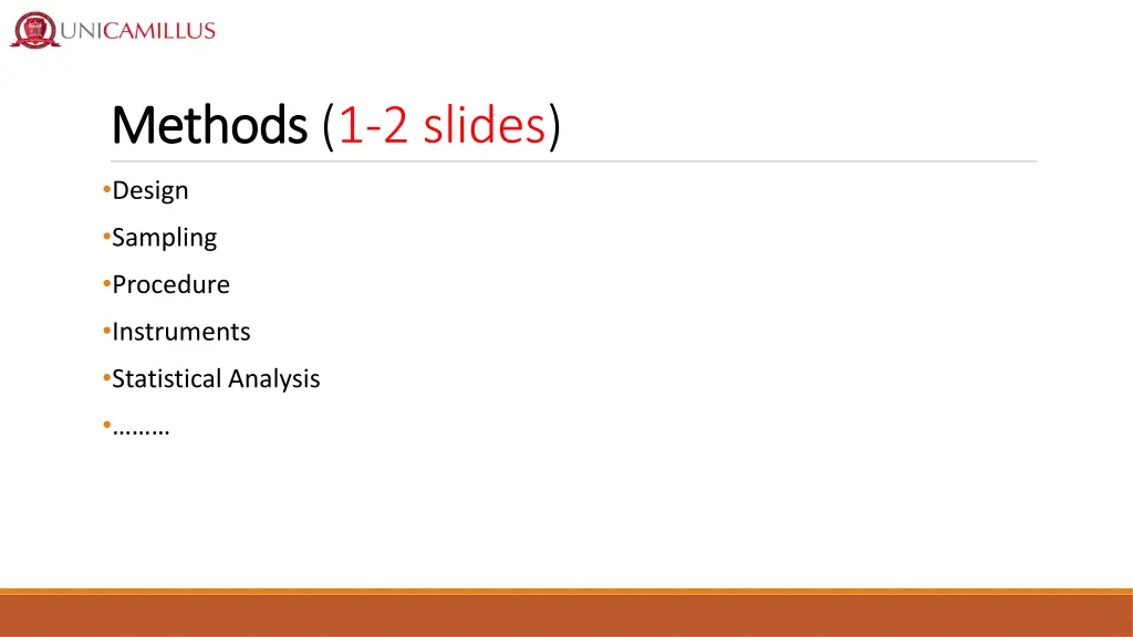 methods methods 1 2 slides