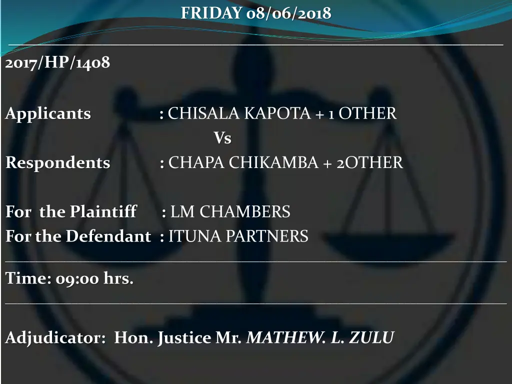 friday 08 06 2018 4