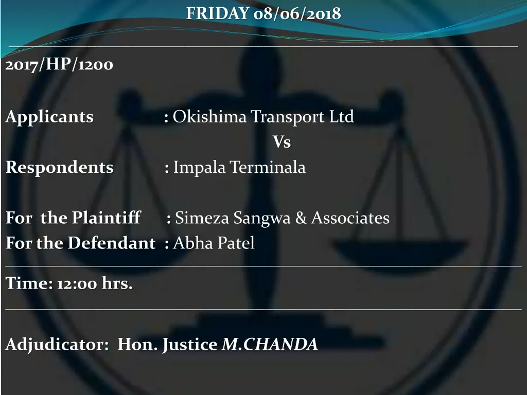 friday 08 06 2018 9