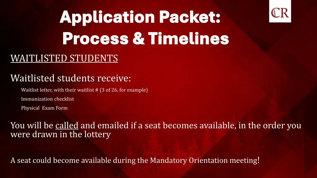application packet application packet process 2