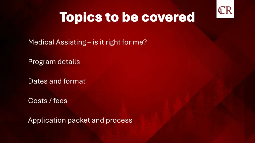 topics to be covered topics to be covered