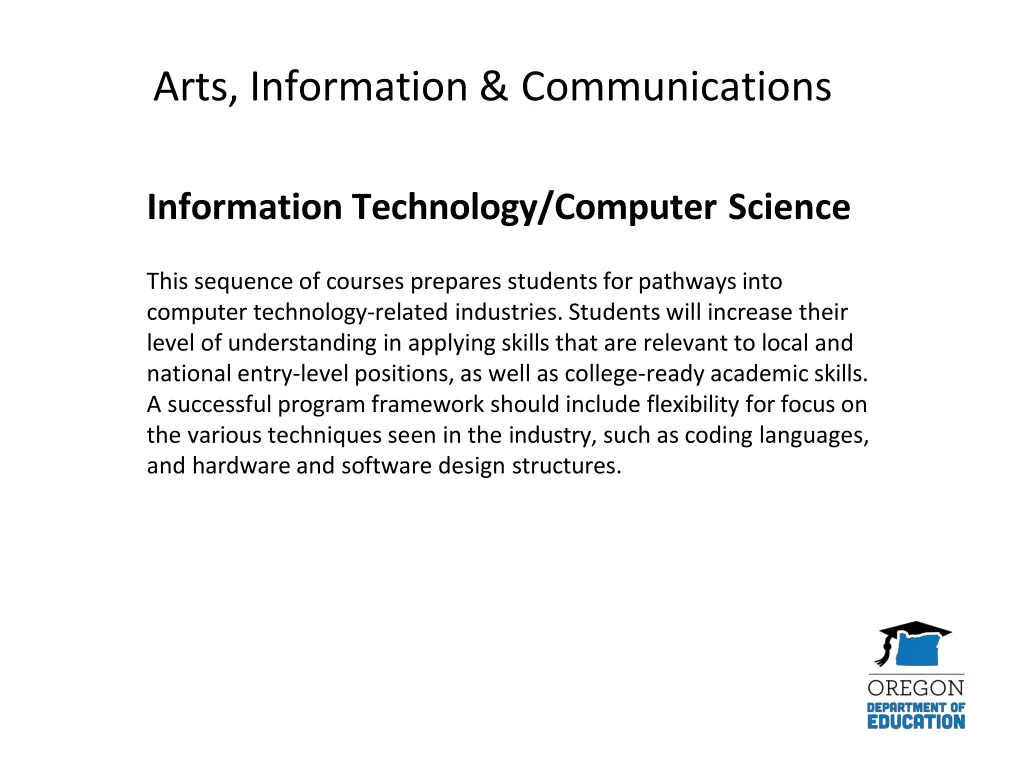 arts information communications