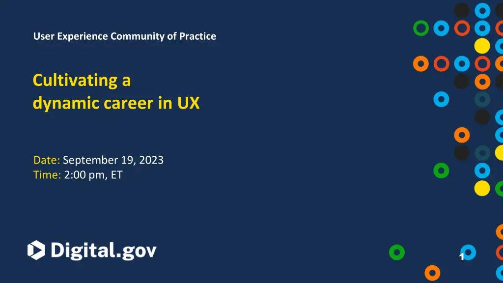user experience community of practice