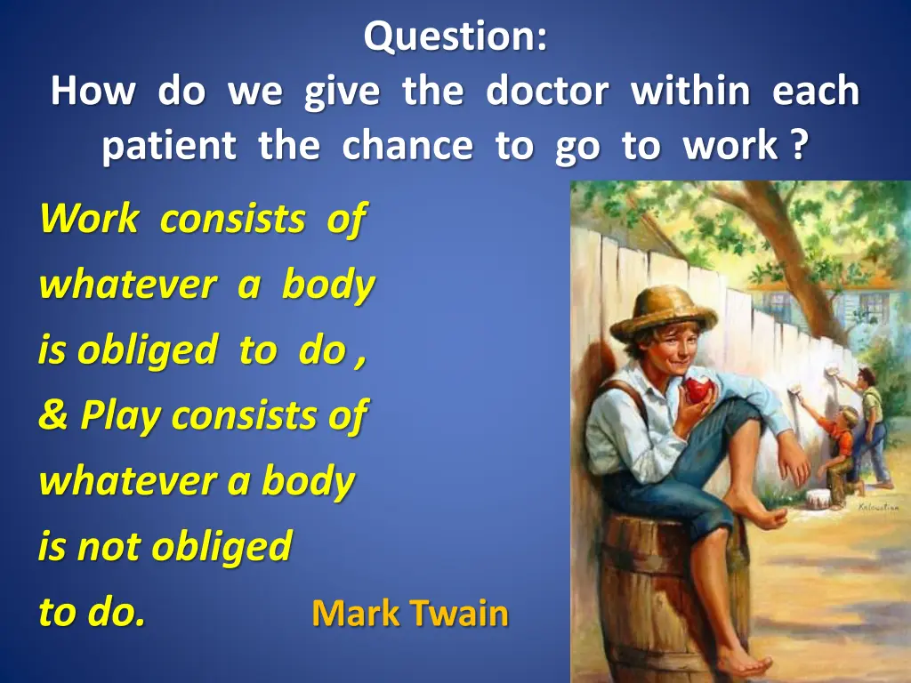 question