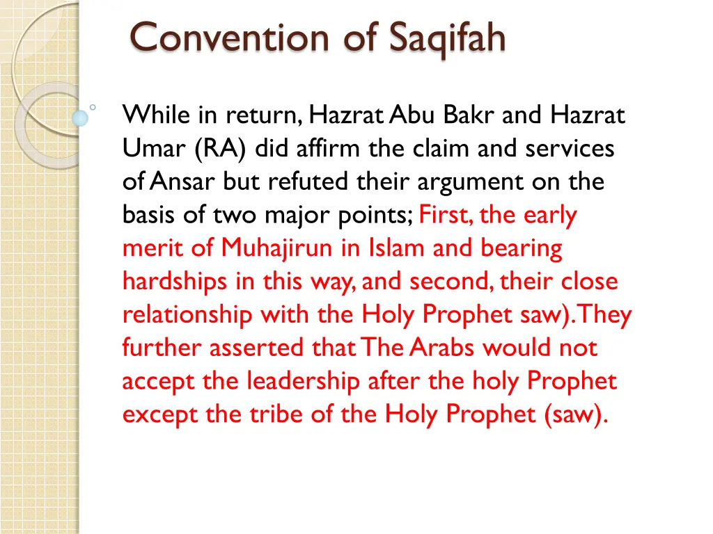 convention of saqifah 3