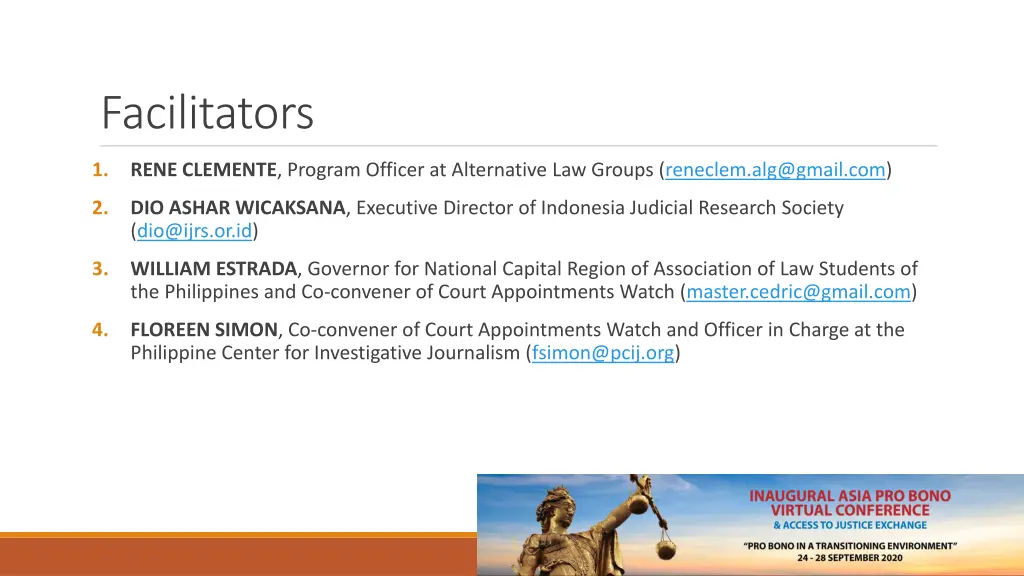 facilitators