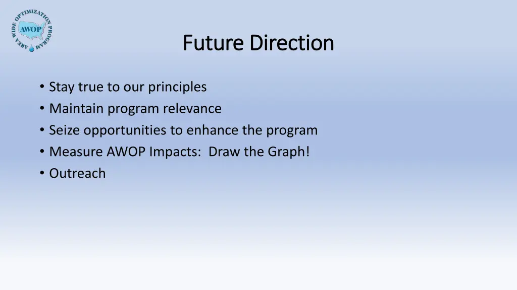 future direction future direction