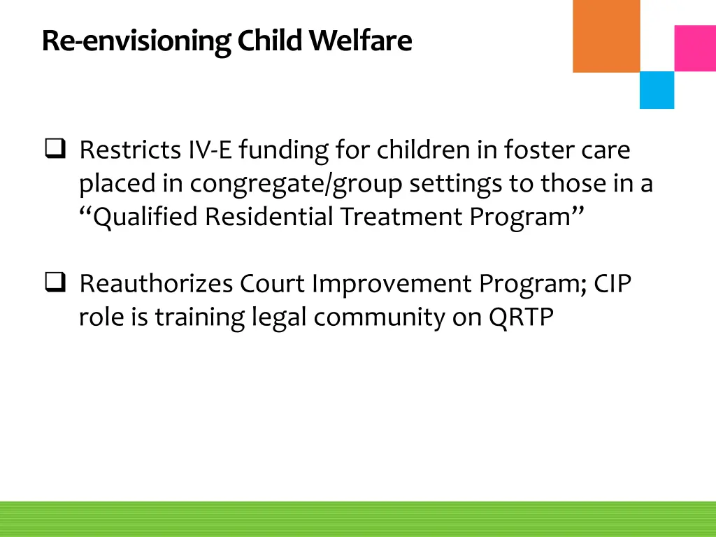 re envisioning child welfare 2