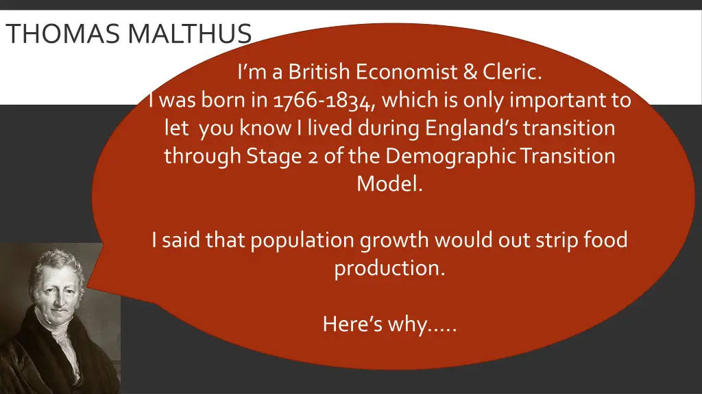 thomas malthus