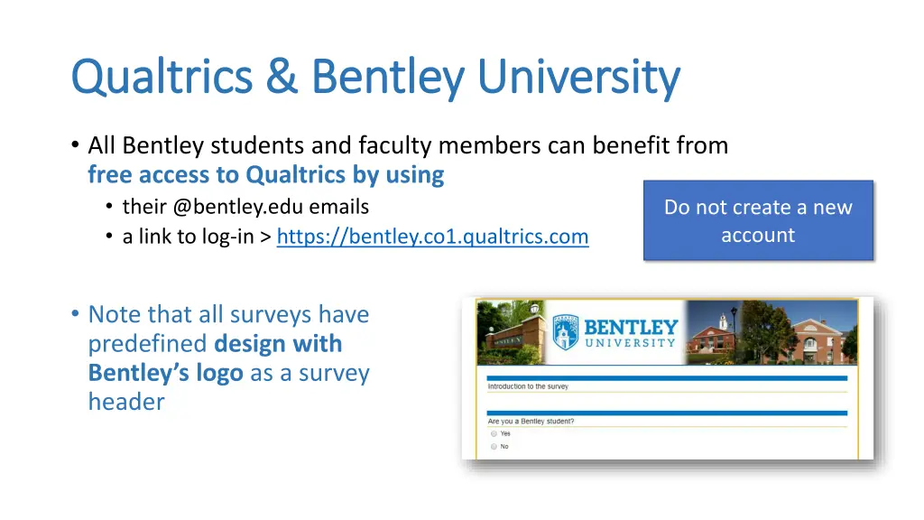 qualtrics bentley university qualtrics bentley