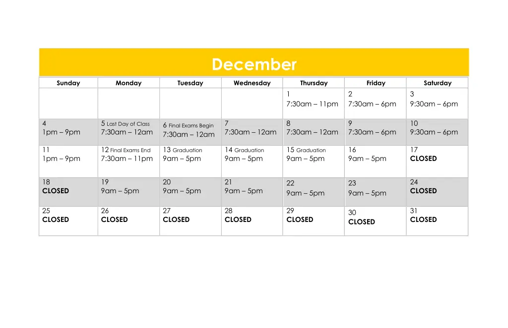 december