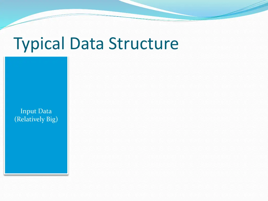 typical data structure