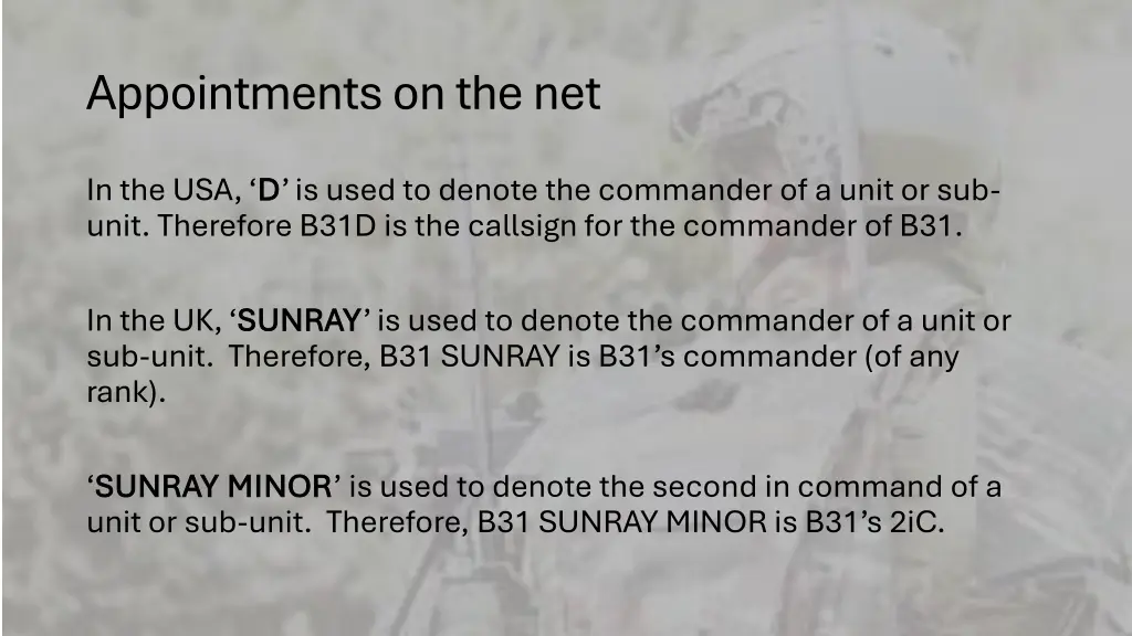 appointments on the net