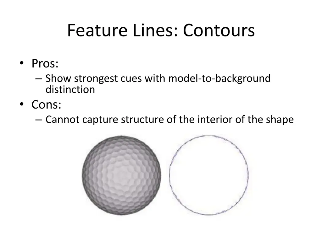 feature lines contours