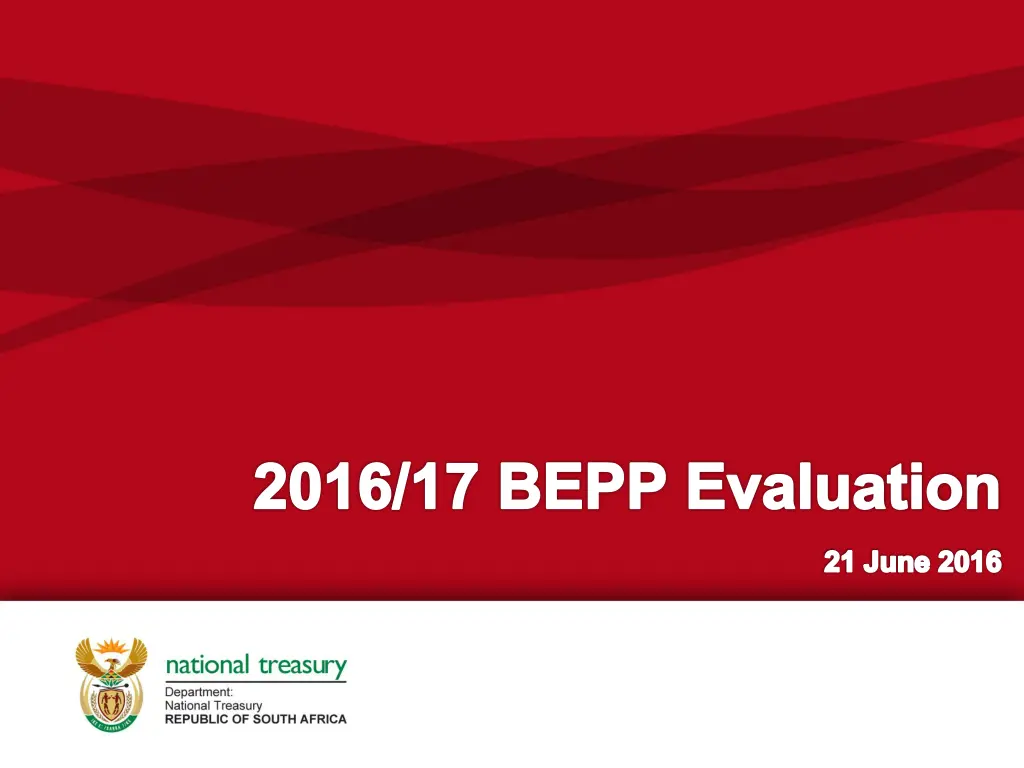 2016 17 bepp evaluation