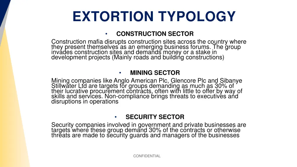 extortion typology