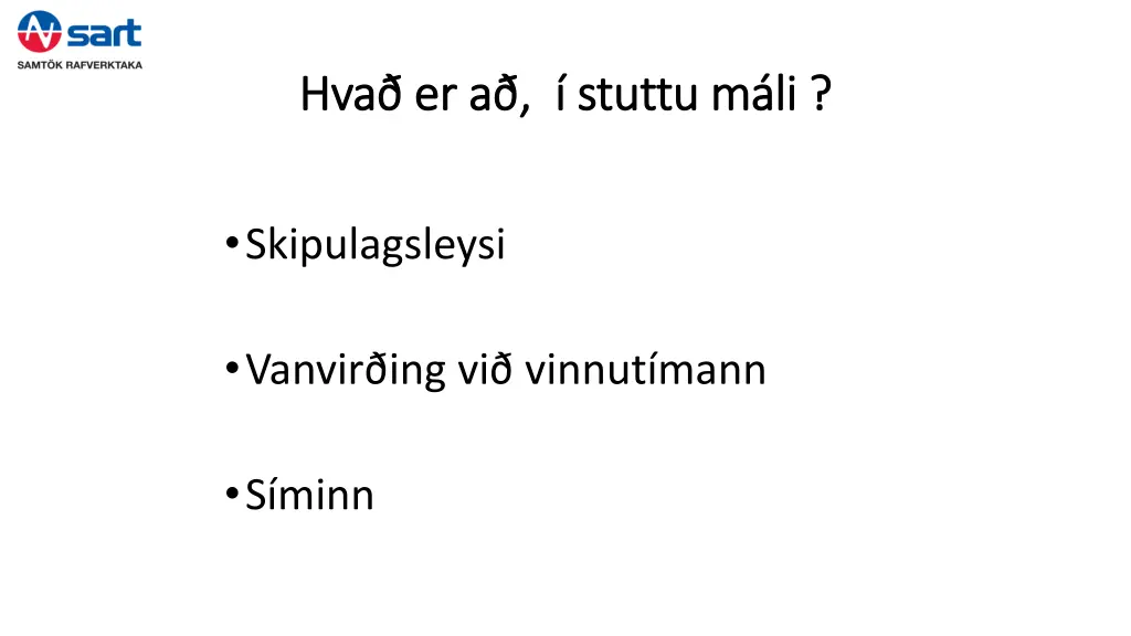 hva er a stuttu m li hva er a stuttu m li