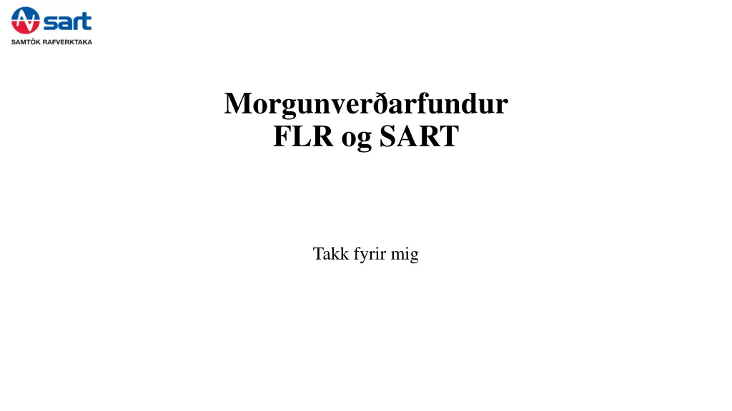 morgunver arfundur flr og sart 1