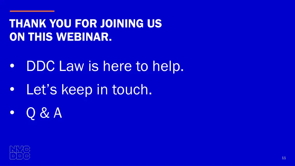 thank you for joining us on this webinar