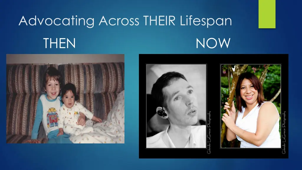 advocating across their lifespan then