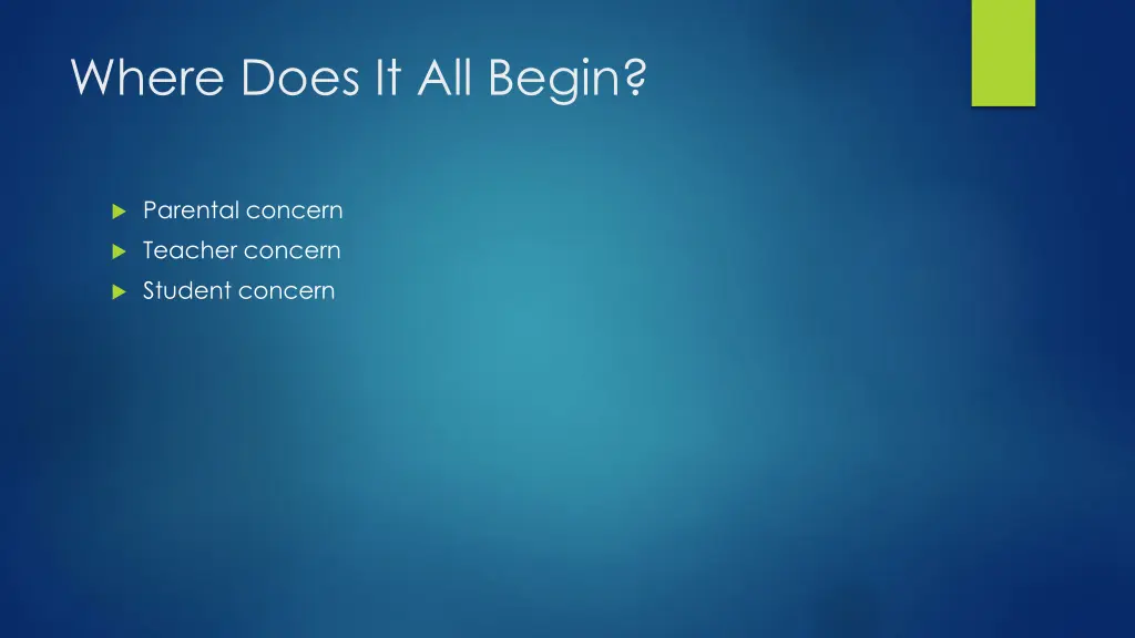 where does it all begin