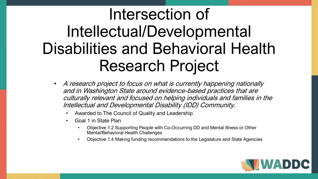 intersection of intellectual developmental