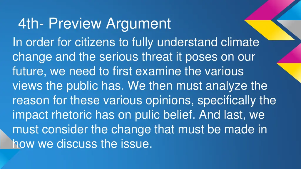 4th preview argument in order for citizens