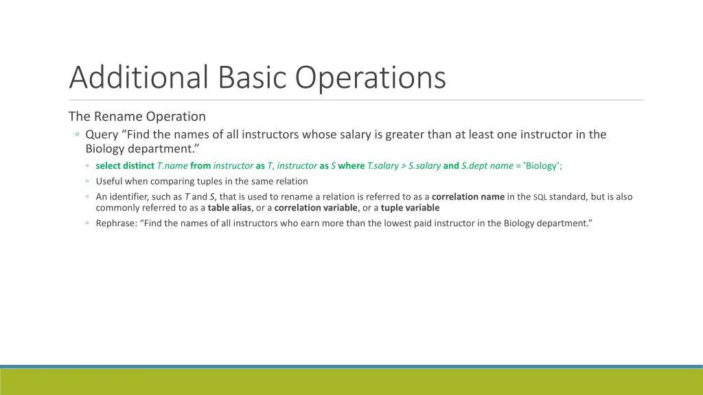 additional basic operations 1