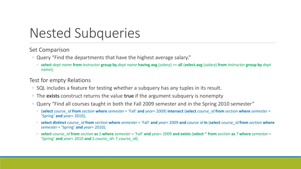 nested subqueries 3