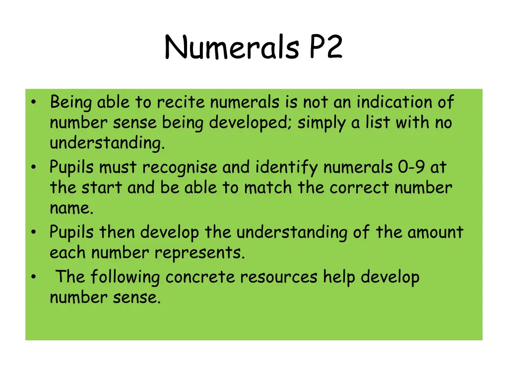 numerals p2